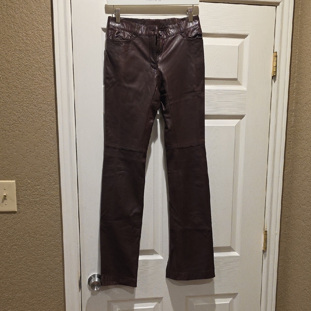 Ralph Lauren Blue Label Brown Boot Cut Pants